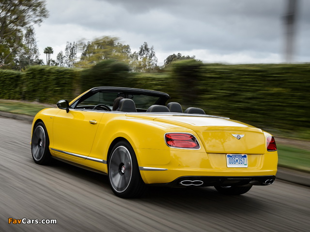 Bentley Continental GT V8 S Convertible 2013 pictures (640 x 480)