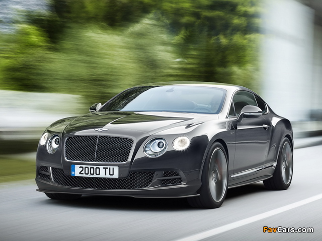 Bentley Continental GT Speed 2014 pictures (640 x 480)