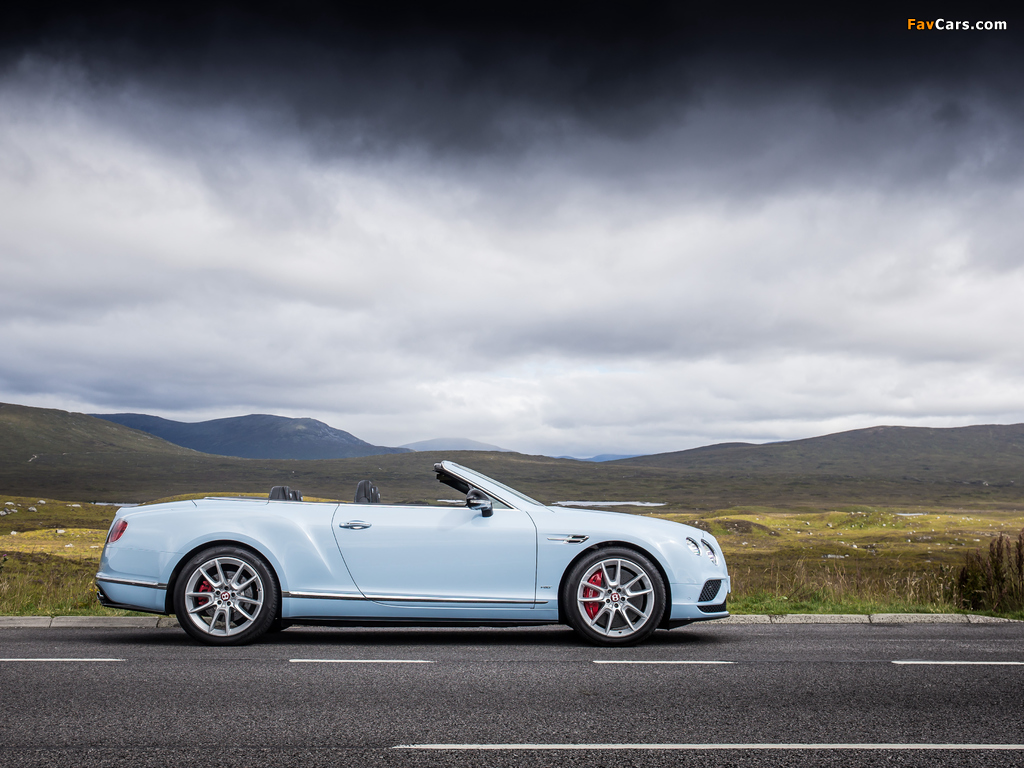 Bentley Continental GT V8 S Convertible UK-spec 2015 photos (1024 x 768)