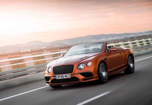 Bentley Continental Supersports Convertible 2017 pictures