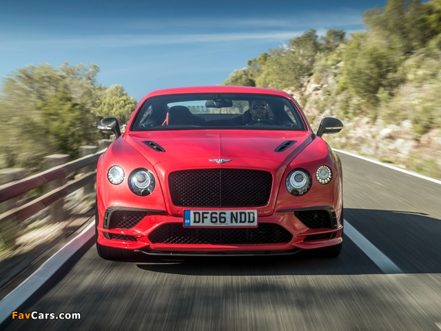 Bentley Continental Supersports 2017 wallpapers (640 x 480)