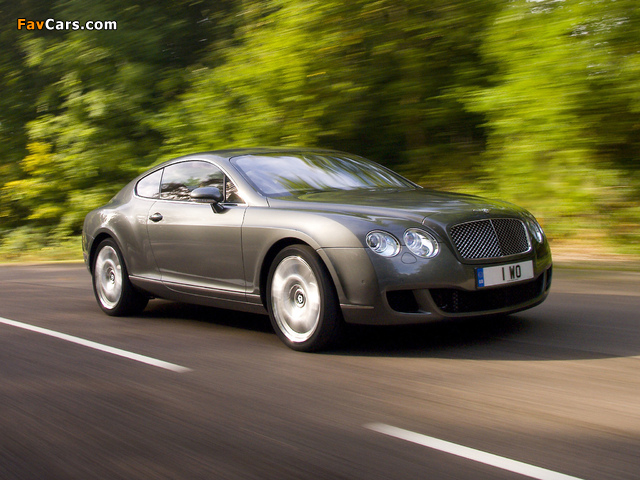 Bentley Continental GT Speed 2007–11 photos (640 x 480)