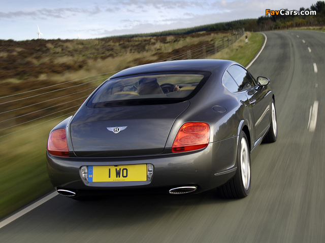 Bentley Continental GT Speed 2007–11 wallpapers (640 x 480)