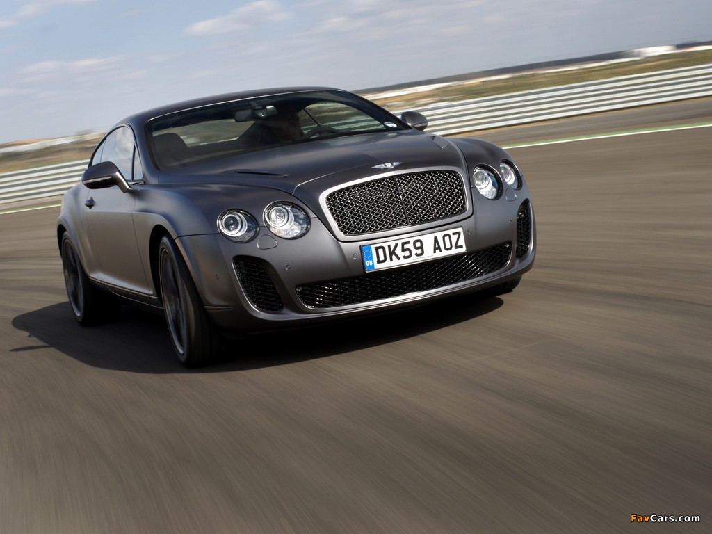 Bentley Continental Supersports 2009–11 images (1024 x 768)