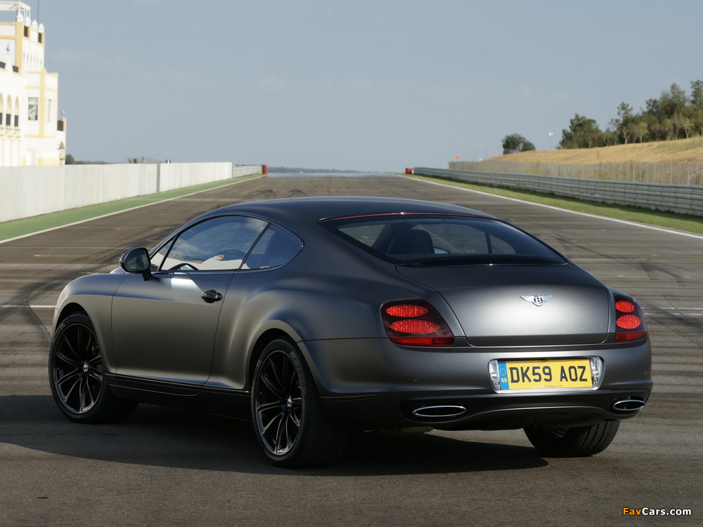 Bentley Continental Supersports 2009–11 photos (1024 x 768)