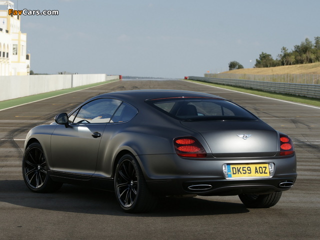 Bentley Continental Supersports 2009–11 photos (640 x 480)