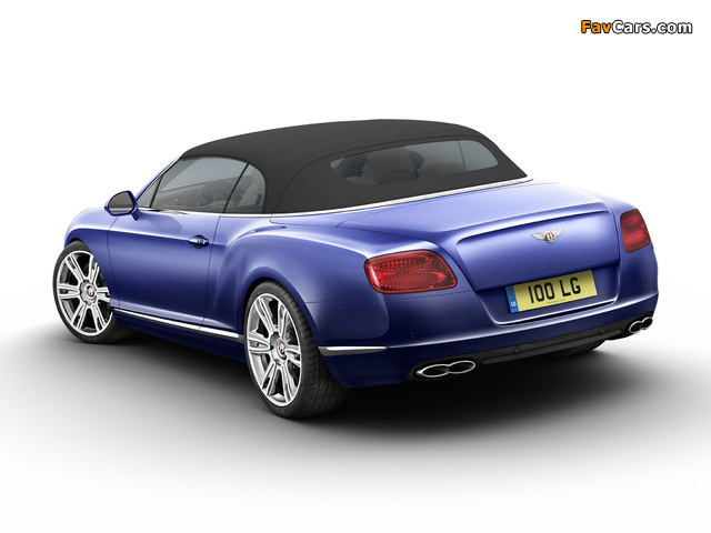 Bentley Continental GTC V8 2012 pictures (640 x 480)