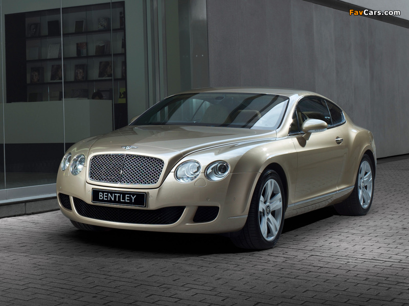 Images of Bentley Continental GT 2007–11 (800 x 600)