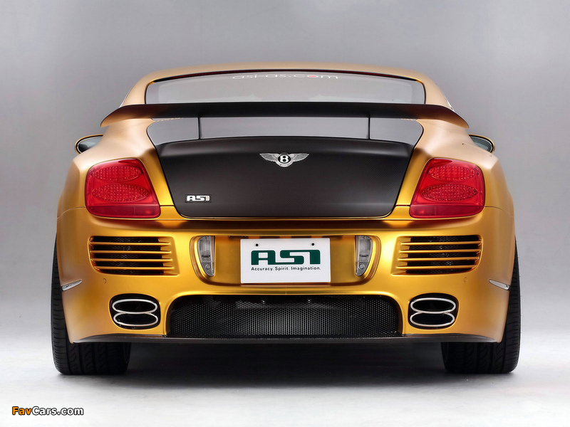Images of ASI Bentley W66 GTS Gold 2008–10 (800 x 600)