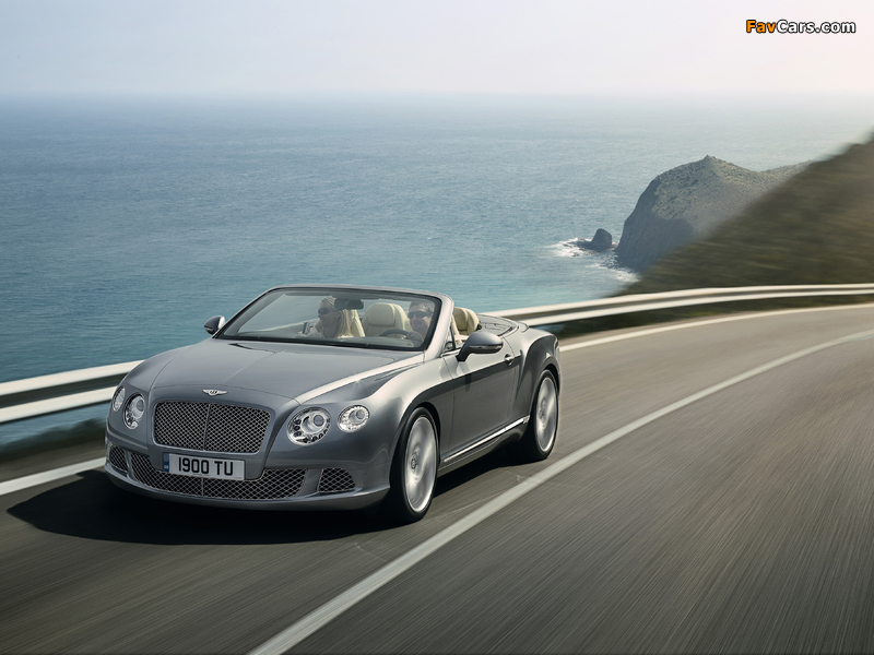 Images of Bentley Continental GT Convertible 2011–15 (800 x 600)