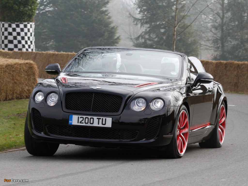 Images of Bentley Continental Supersports ISR Mulliner Package Convertible 2011 (1024 x 768)