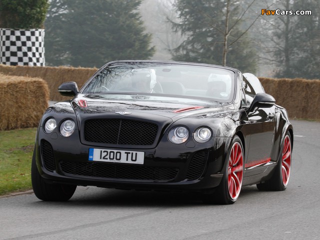 Images of Bentley Continental Supersports ISR Mulliner Package Convertible 2011 (640 x 480)