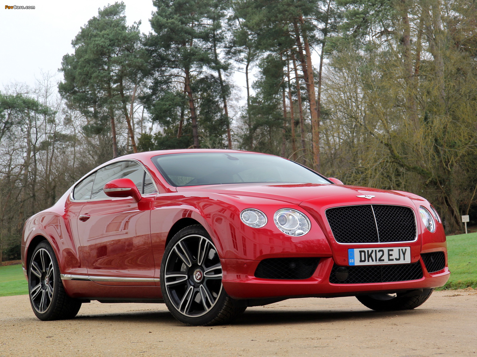 Images of Bentley Continental GT V8 2012 (1600 x 1200)
