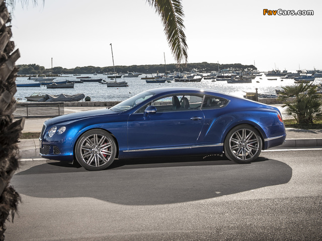 Images of Bentley Continental GT Speed 2012–14 (640 x 480)