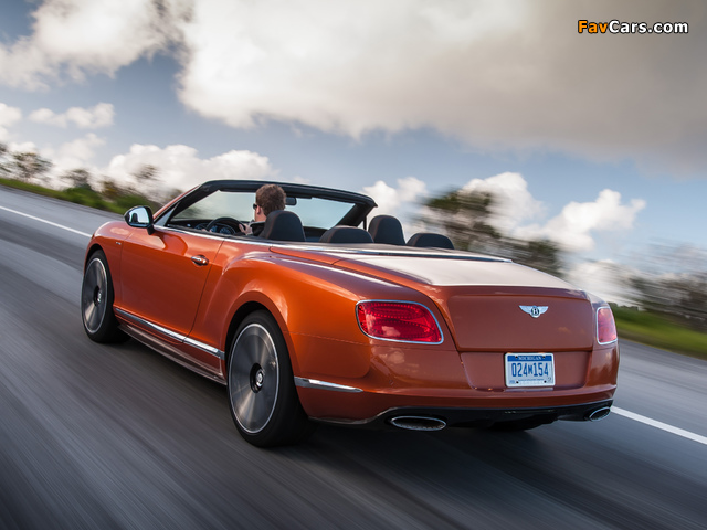 Images of Bentley Continental GT Speed Convertible 2013–14 (640 x 480)