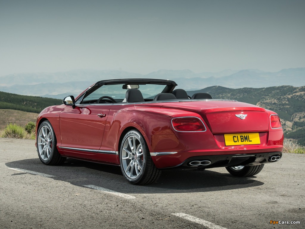 Images of Bentley Continental GT V8 S Convertible 2013 (1024 x 768)
