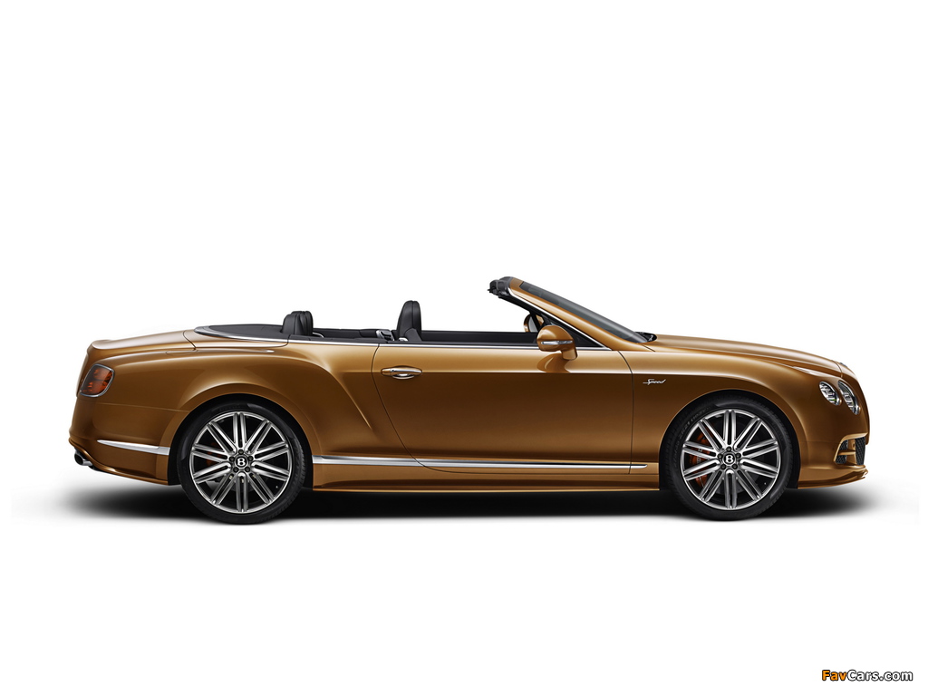 Images of Bentley Continental GT Speed Convertible 2014 (1024 x 768)