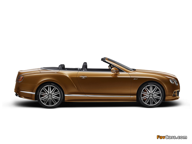 Images of Bentley Continental GT Speed Convertible 2014 (640 x 480)