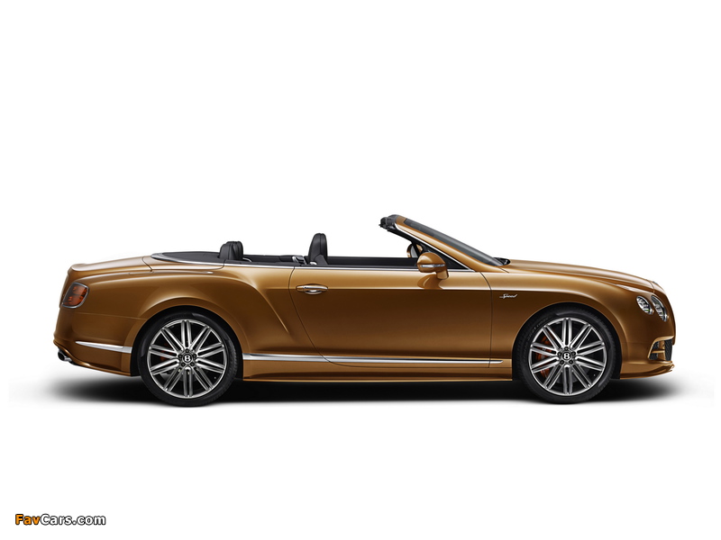 Images of Bentley Continental GT Speed Convertible 2014 (800 x 600)