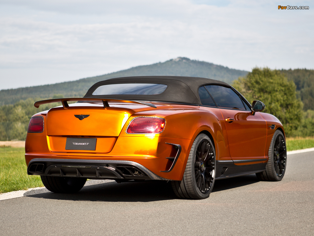 Images of Mansory Bentley Continental GTC 2015 (1024 x 768)