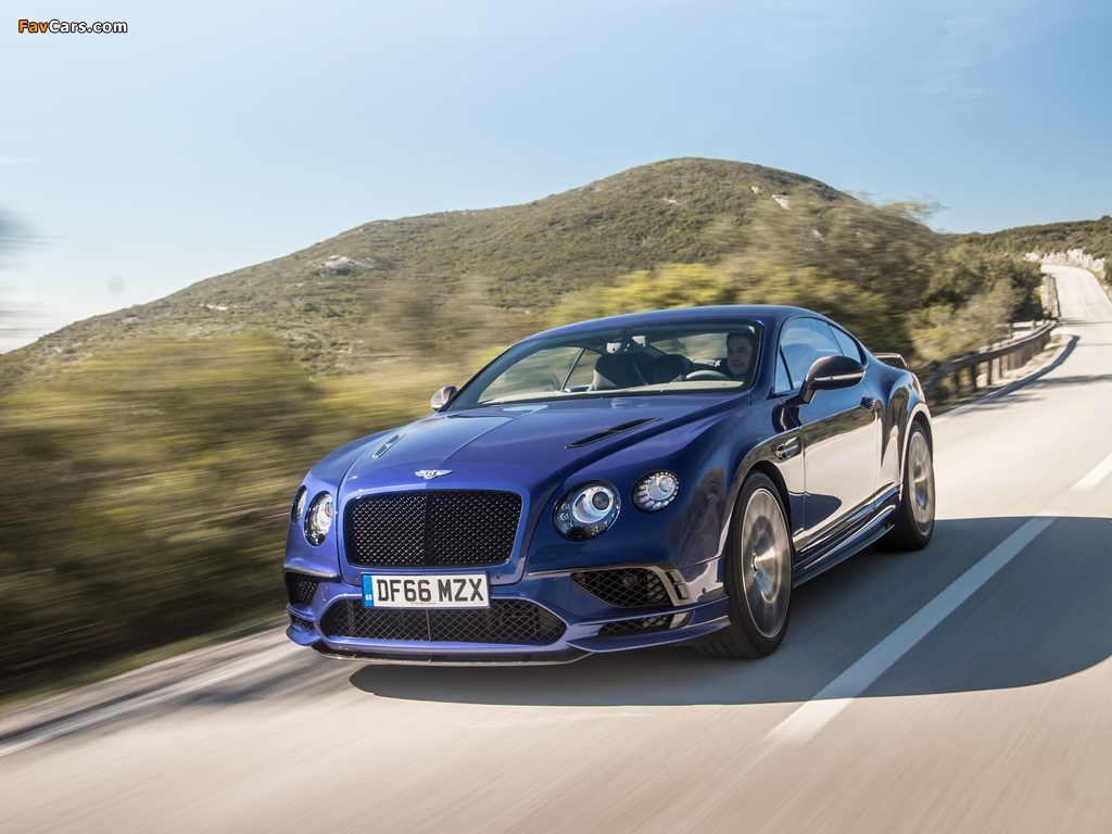 Images of Bentley Continental Supersports 2017 (1024 x 768)