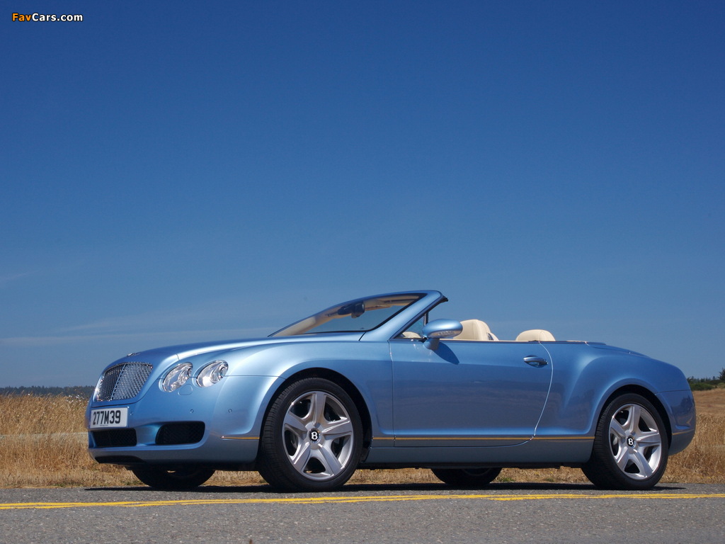 Images of Bentley Continental GTC 2006–08 (1024 x 768)