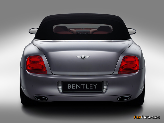 Photos of Bentley Continental GTC 2006–08 (640 x 480)