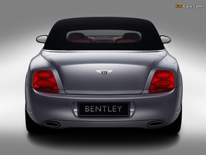 Photos of Bentley Continental GTC 2006–08 (800 x 600)