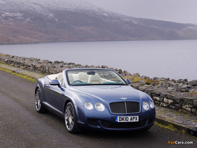 Photos of Bentley Continental GTC Speed 2009–11 (800 x 600)