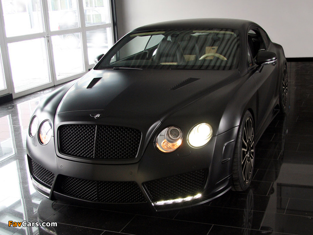 Photos of Mansory Bentley Continental GT Speed 2009–10 (640 x 480)