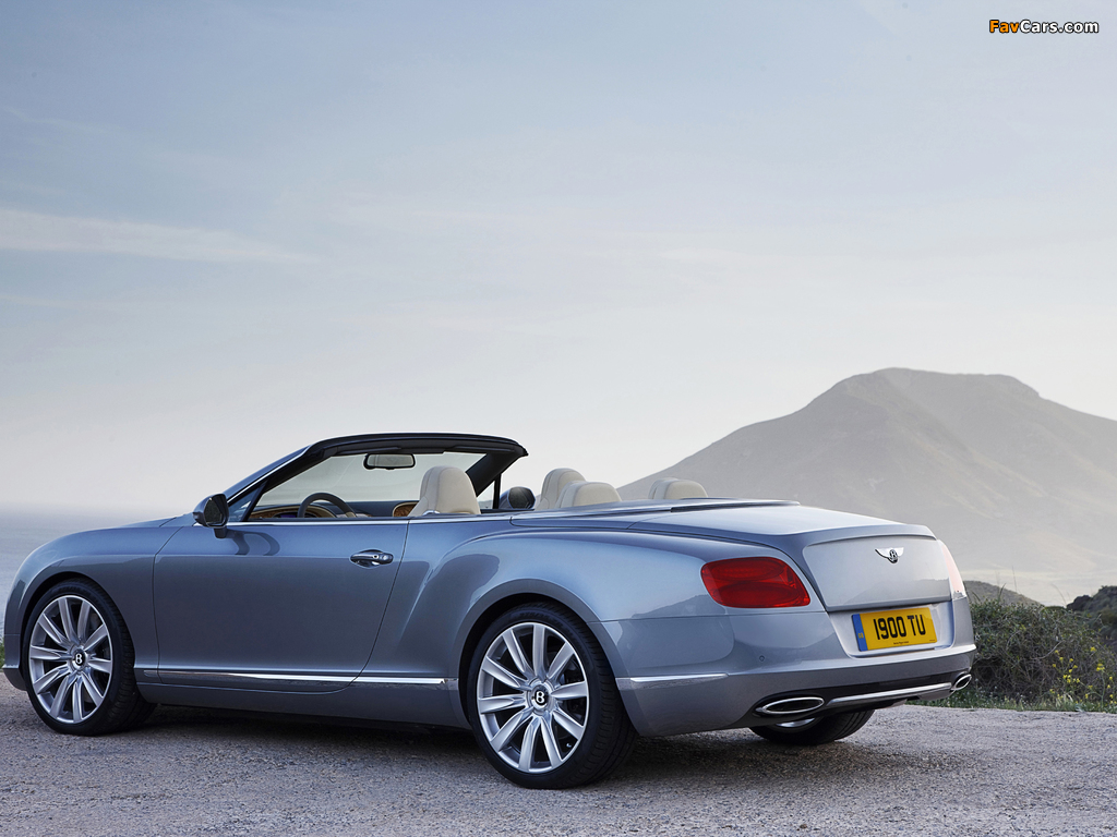 Photos of Bentley Continental GT Convertible 2011–15 (1024 x 768)