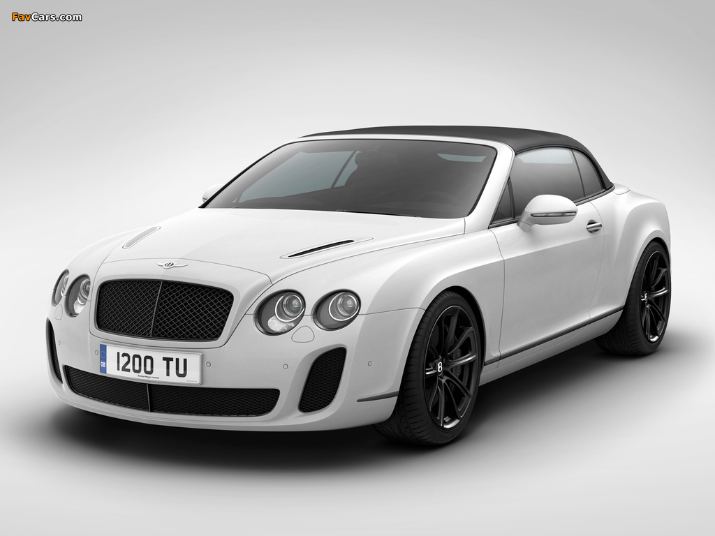 Photos of Bentley Continental Supersports ISR Convertible 2011 (1024 x 768)