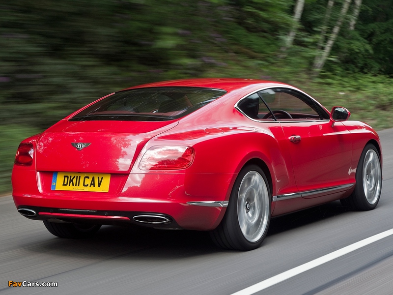Photos of Bentley Continental GT UK-spec 2011 (800 x 600)