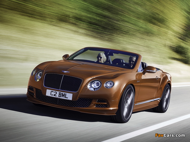 Photos of Bentley Continental GT Speed Convertible 2014 (640 x 480)
