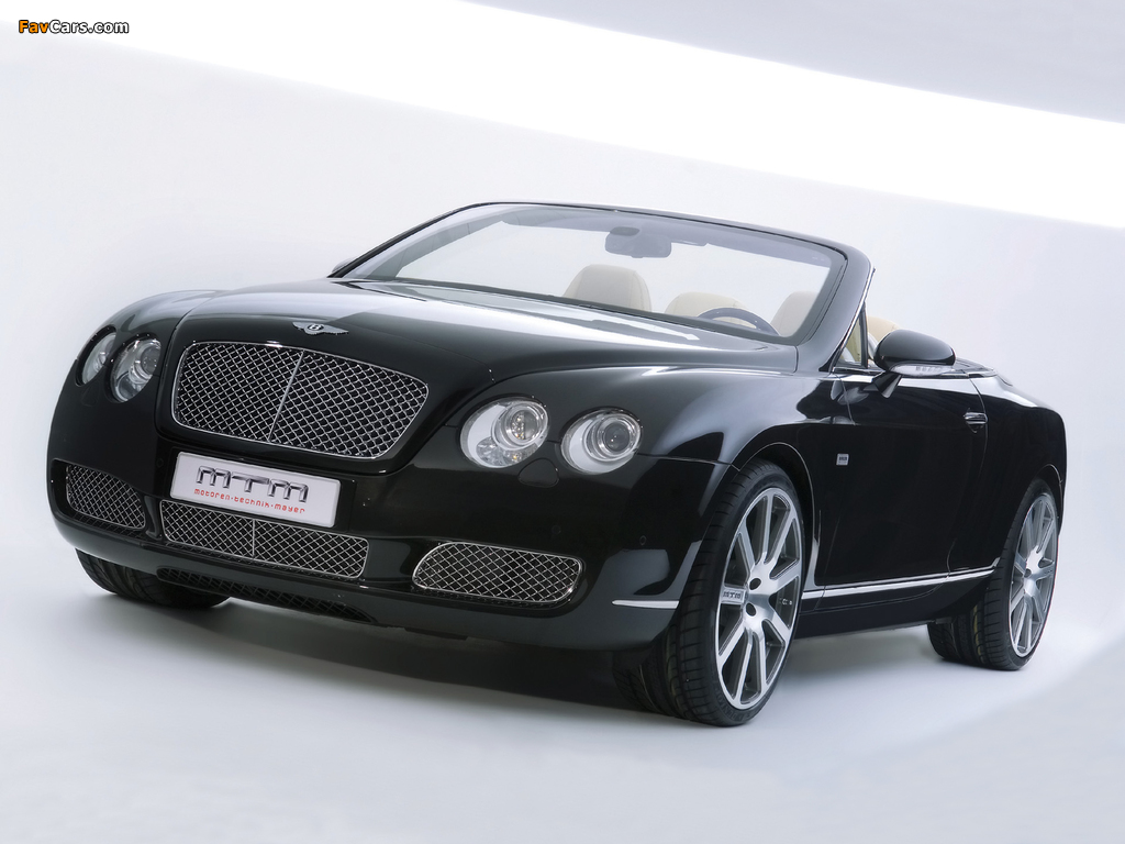 Pictures of MTM Bentley Continental GTC Birkin Edition 2006 (1024 x 768)