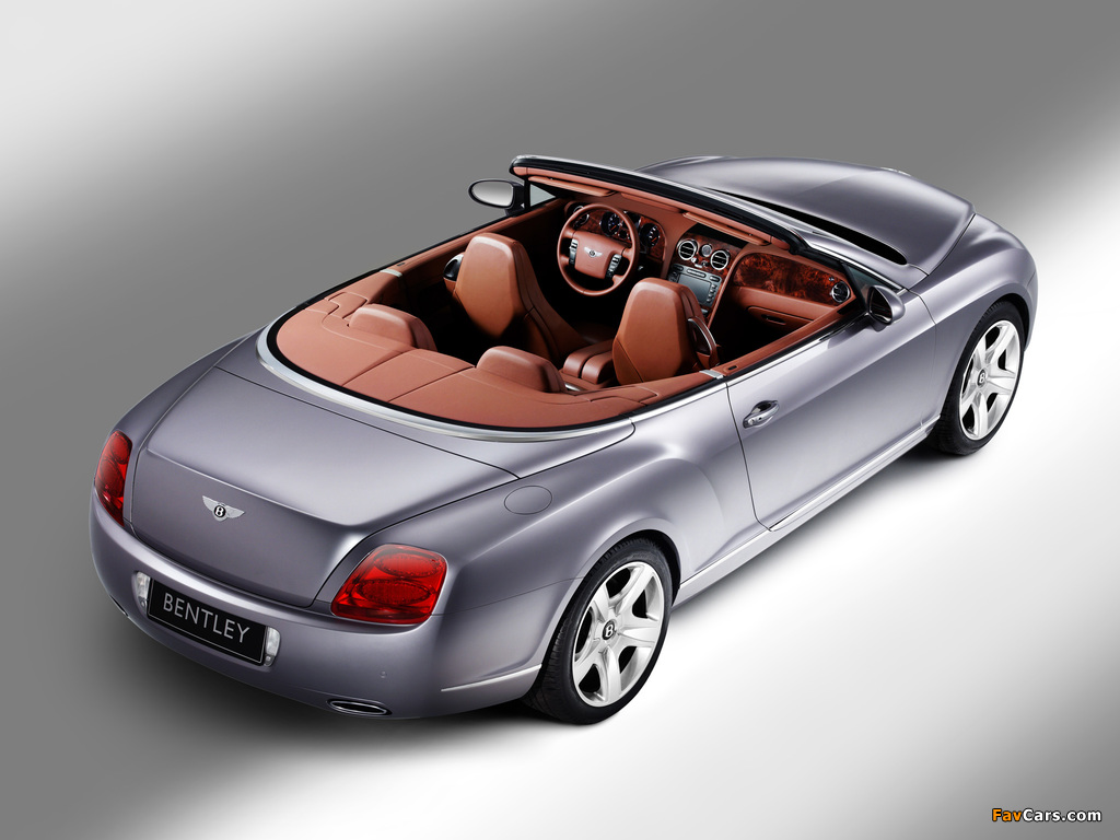 Pictures of Bentley Continental GTC 2006–08 (1024 x 768)