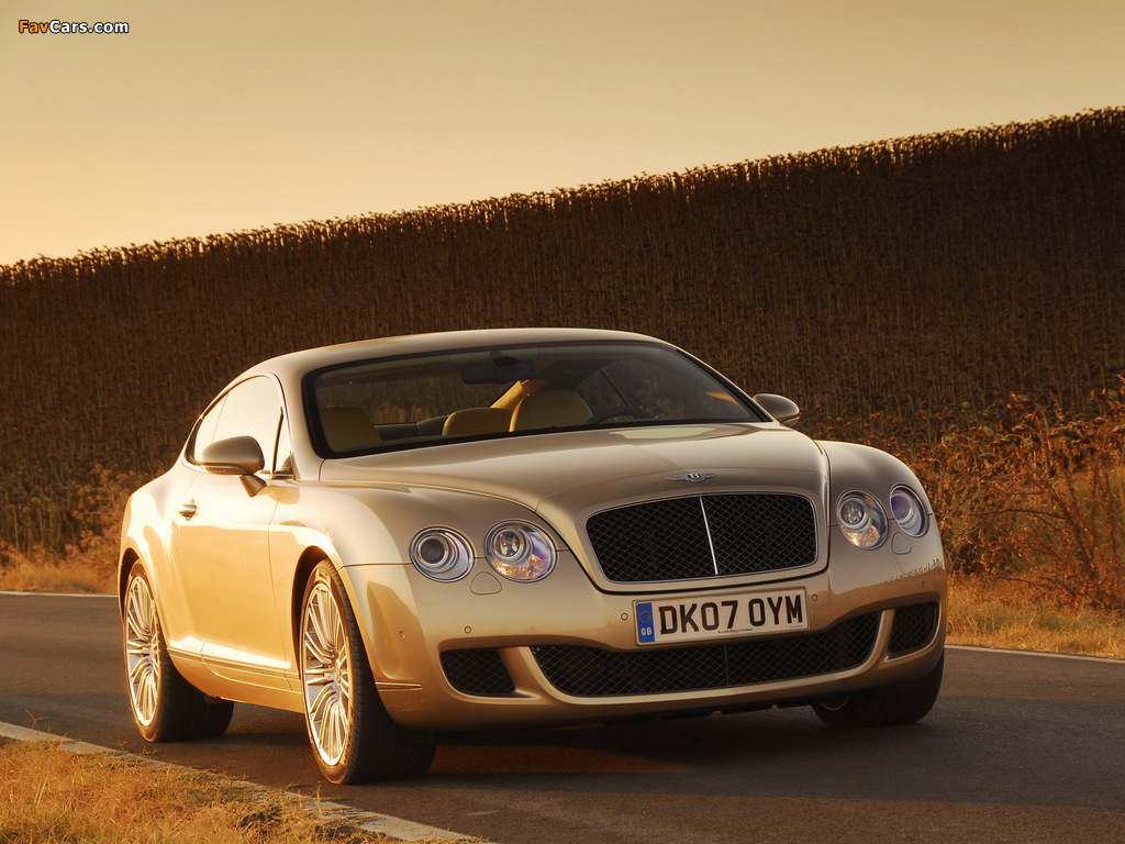 Pictures of Bentley Continental GT Speed 2007–11 (1024 x 768)