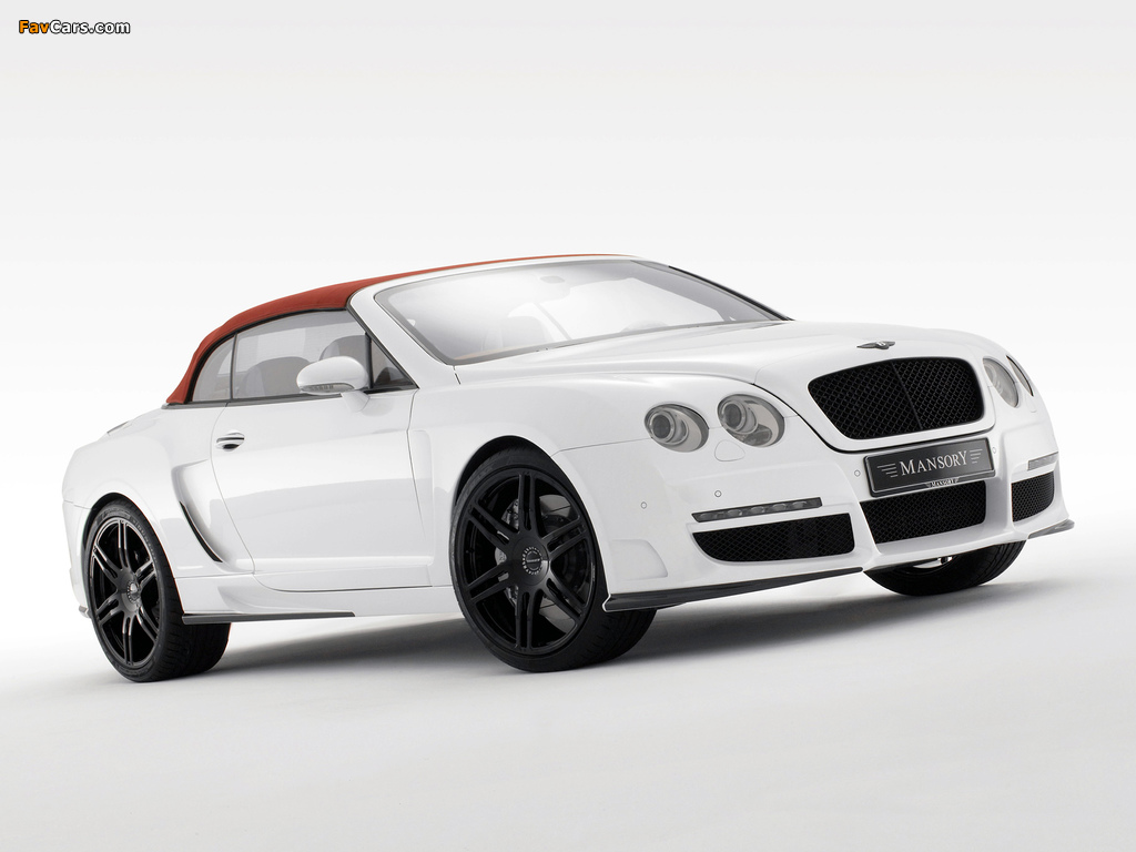 Pictures of Mansory Bentley Continental GTC 2008–10 (1024 x 768)