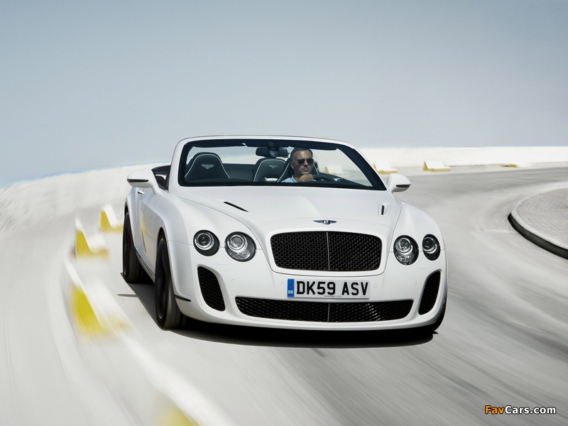 Pictures of Bentley Continental Supersports Convertible 2010–11 (800 x 600)
