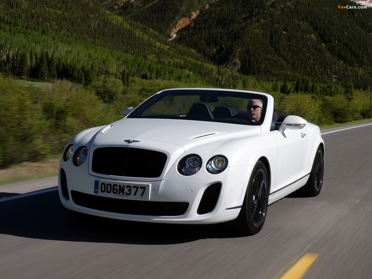 Pictures of Bentley Continental Supersports Convertible 2010–11 (1280 x 960)