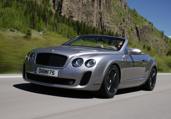 Pictures of Bentley Continental Supersports Convertible 2010–11