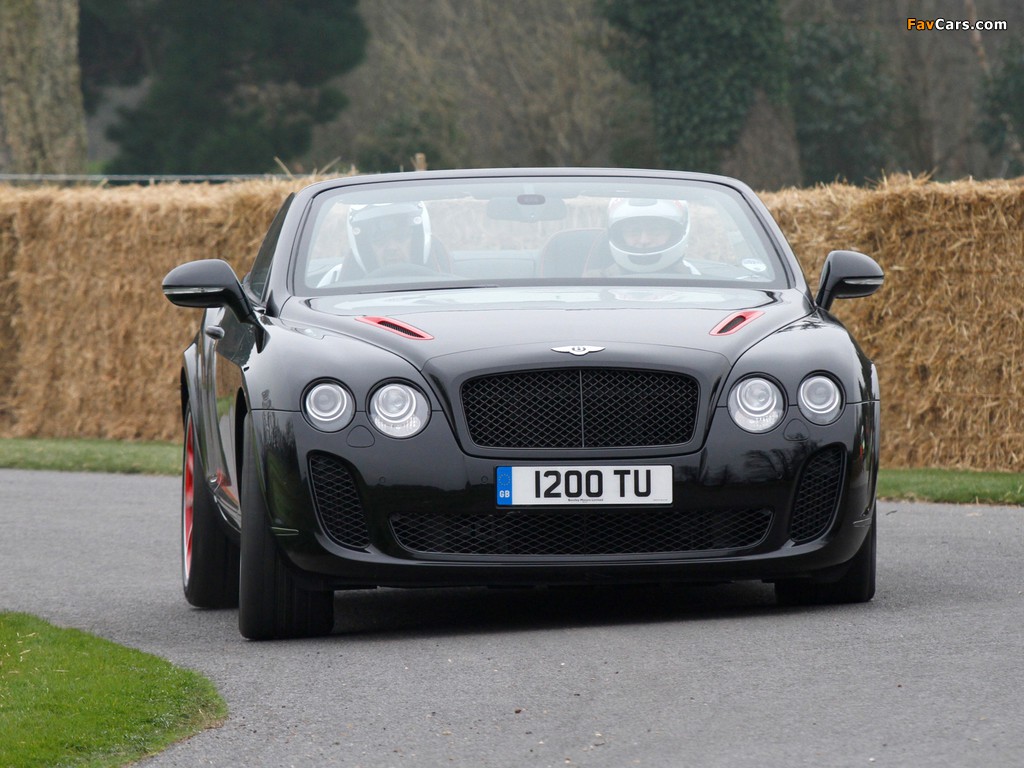 Pictures of Bentley Continental Supersports ISR Mulliner Package Convertible 2011 (1024 x 768)