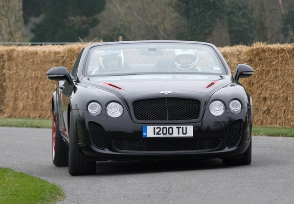 Pictures of Bentley Continental Supersports ISR Mulliner Package Convertible 2011