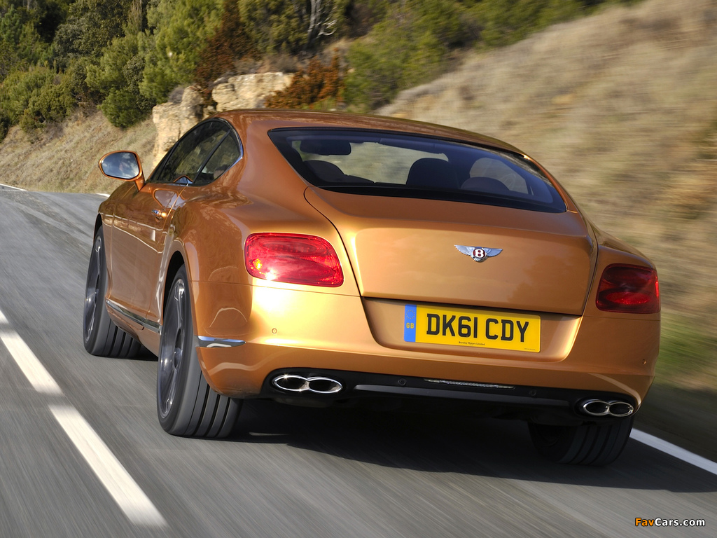 Pictures of Bentley Continental GT V8 2012 (1024 x 768)