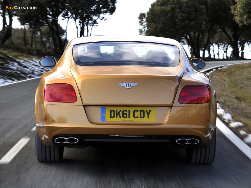 Pictures of Bentley Continental GT V8 2012 (800 x 600)