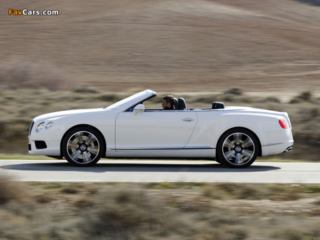 Pictures of Bentley Continental GTC V8 2012 (640 x 480)