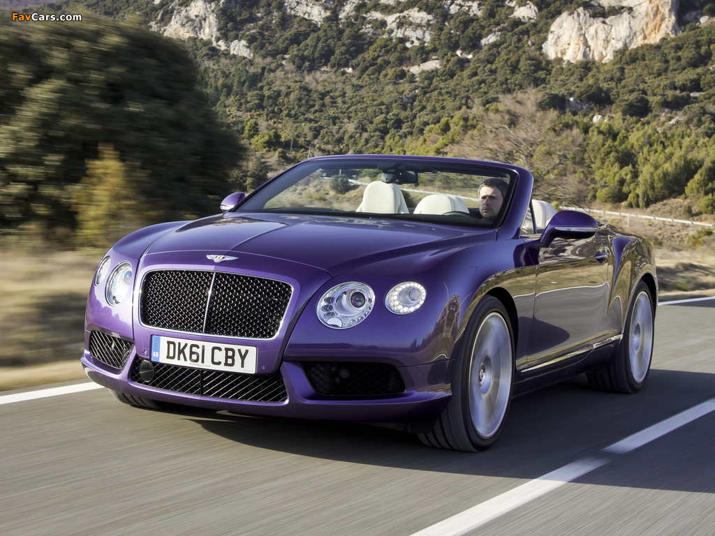 Pictures of Bentley Continental GTC V8 2012 (1024 x 768)