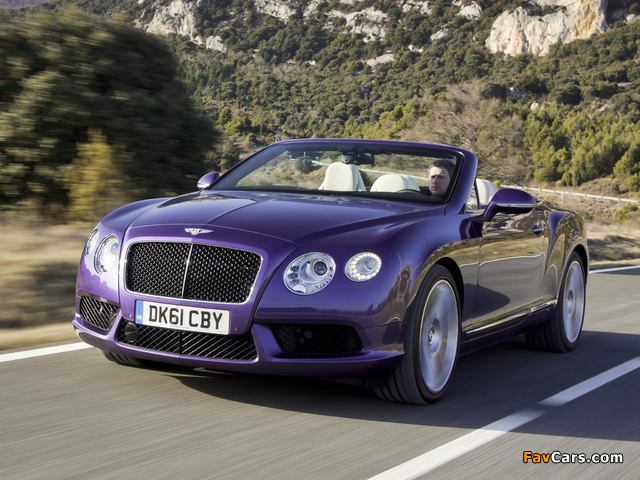 Pictures of Bentley Continental GTC V8 2012 (640 x 480)