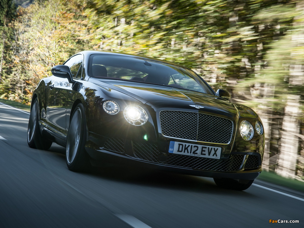 Pictures of Bentley Continental GT Speed 2012–14 (1024 x 768)