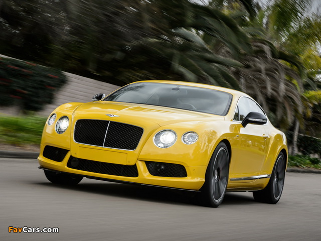 Pictures of Bentley Continental GT V8 S Coupe 2013 (640 x 480)